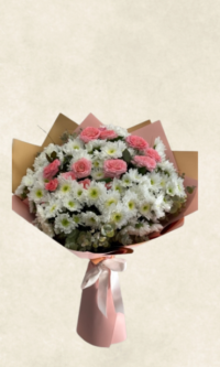 papatya sprey gül buketi