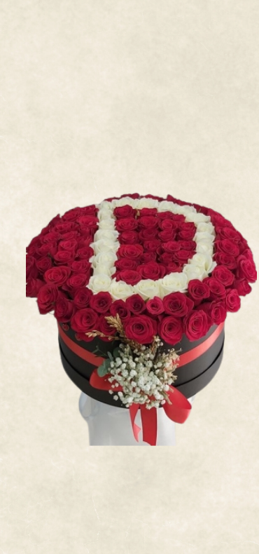 101 harfli gül kutuda 101 harfli gül kutuda