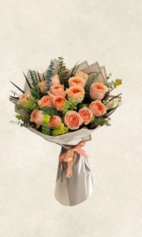 15 İthal somob gül buketi