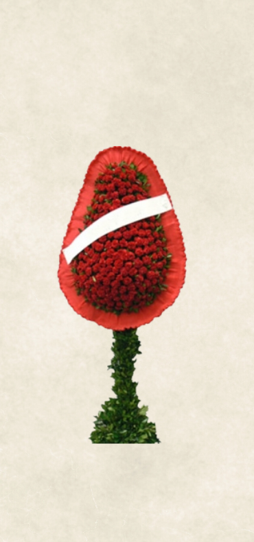 kırmızı cenaze Çelenk kırmızı cenaze Çelenk