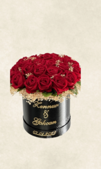 kutuda yapay ekvator gülleri İsteme nişan