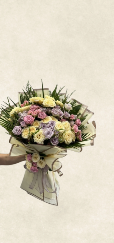 renkli 30 Çardak gül buketi renkli 30 Çardak gül buketi